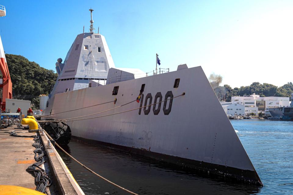 Navy Zumwalt Yokosuka Japan