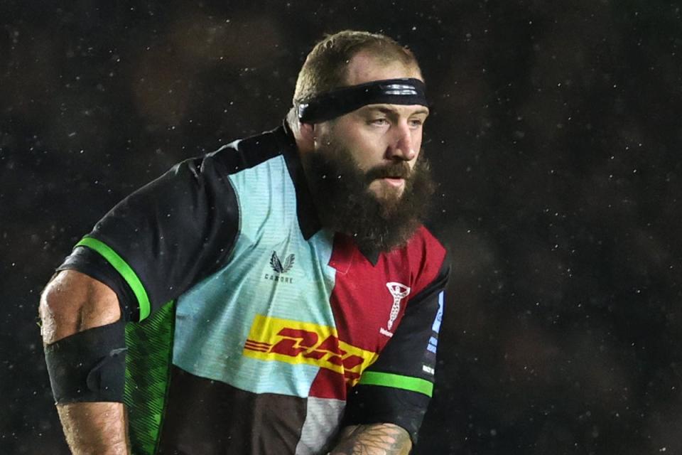 Return looming: Joe Marler is free to play for Harlequins against Racing 92 this weekend  (Getty Images)