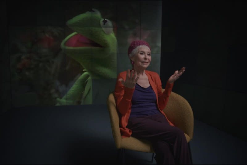Rita Moreno gives an interview in "Jim Henson: Idea Man." Photo courtesy of Disney+