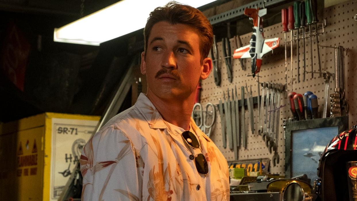  Miles Teller in Top Gun: Maverick. 