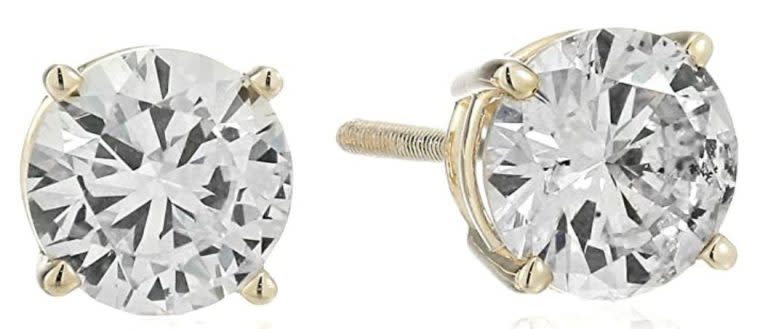 Pendientes de diamante de 0.2 ct de The Diamond Channel