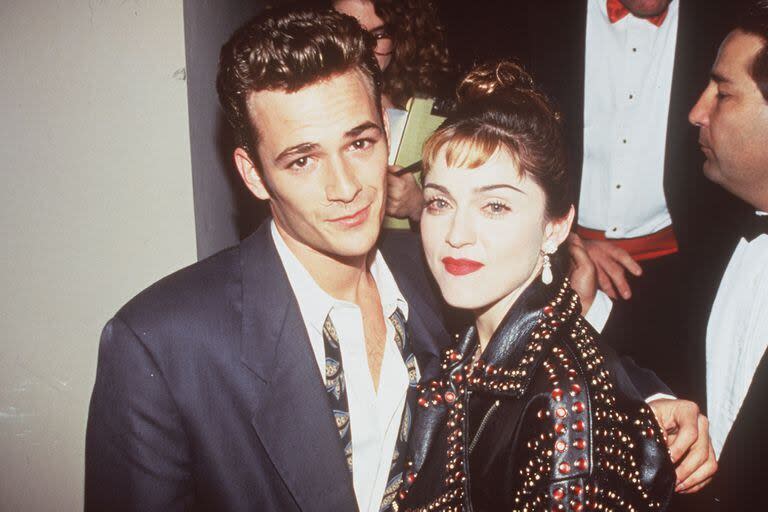 AMFAR - Madonna y Luke Perry