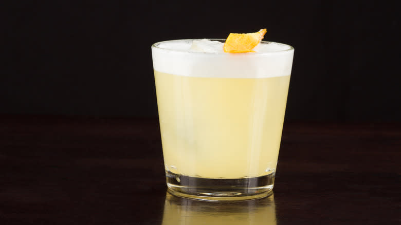 General Harrison eggnog cocktail