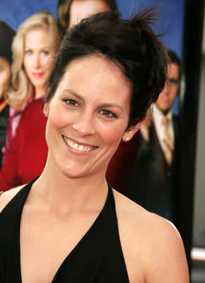 Annabeth Gish at the Hollywood premiere of Dreamworks' Anchorman