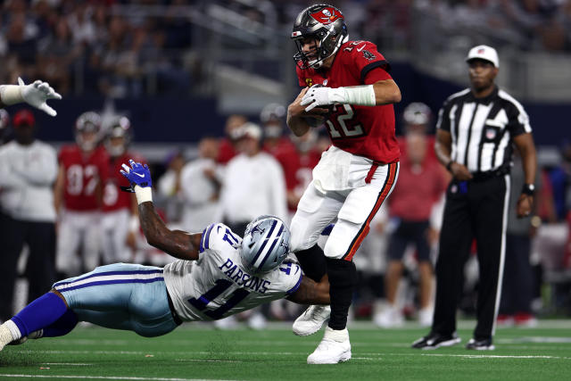 Micah Parsons caps big week by sacking Tom Brady, helping Dallas Cowboys  move on in playoffs 