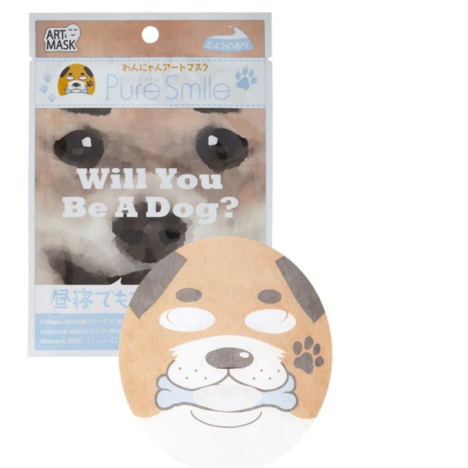 Pure Smile Dog Face Sheet Mask