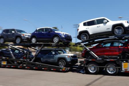 Imported vehicles are shown out for delivery in National City, California, U.S. June 27, 2018. REUTERS/Mike Blake