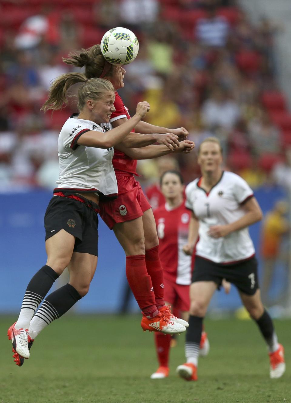 Football - Women's First Round - Group F Germany v Canada