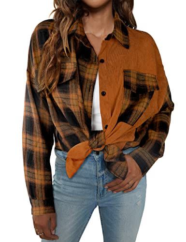 5) Asymmetric Flannel Button-Down