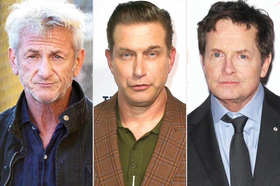 <p>RB/Bauer-Griffin/GC Images; Frazer Harrison/Getty; Jim Spellman/WireImage</p> From L: Sean Penn; Stephen Baldwin; Michael J. Fox