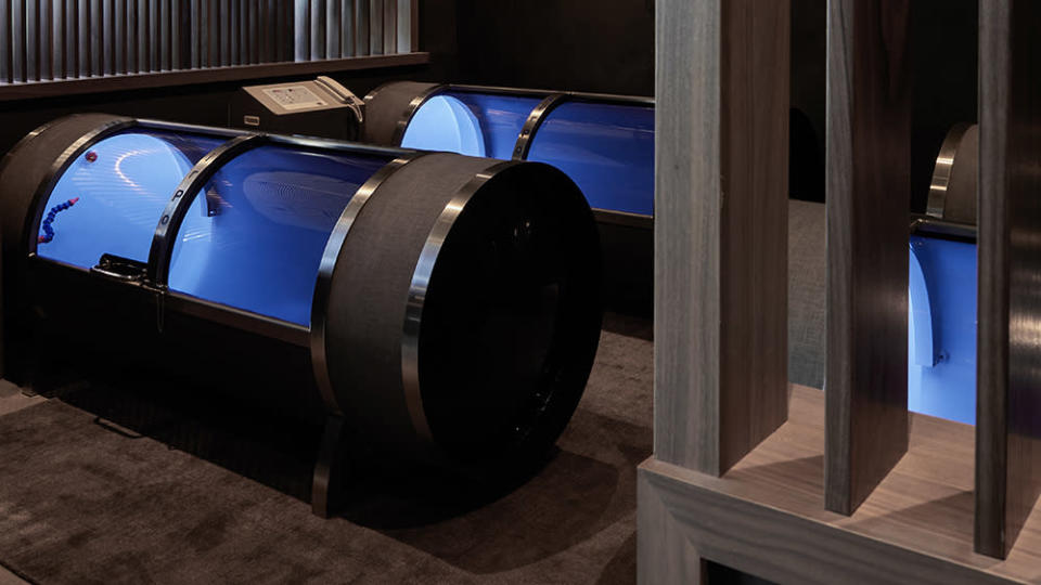 The spa's hyperbaric chambers.  - Credit: Courtesy of Remedy Place