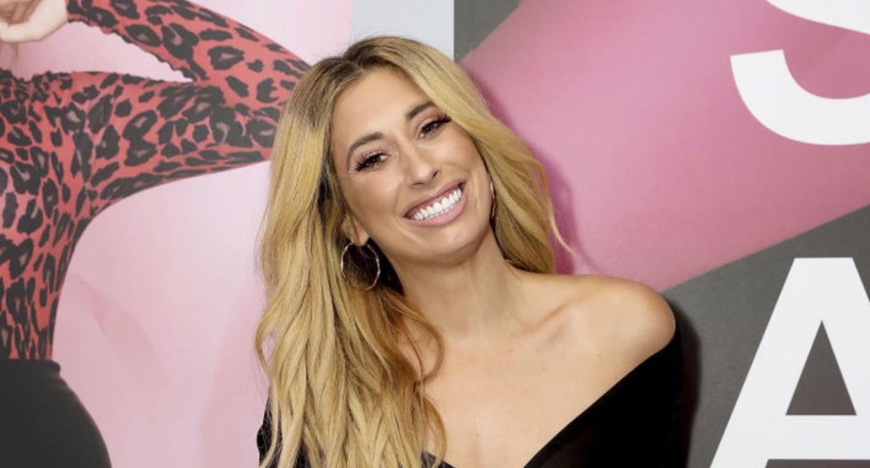 Stacey Solomon, pictured, who has been praised by fans for sharing an appreciation post to her eldest son, Zach. (Getty Images)