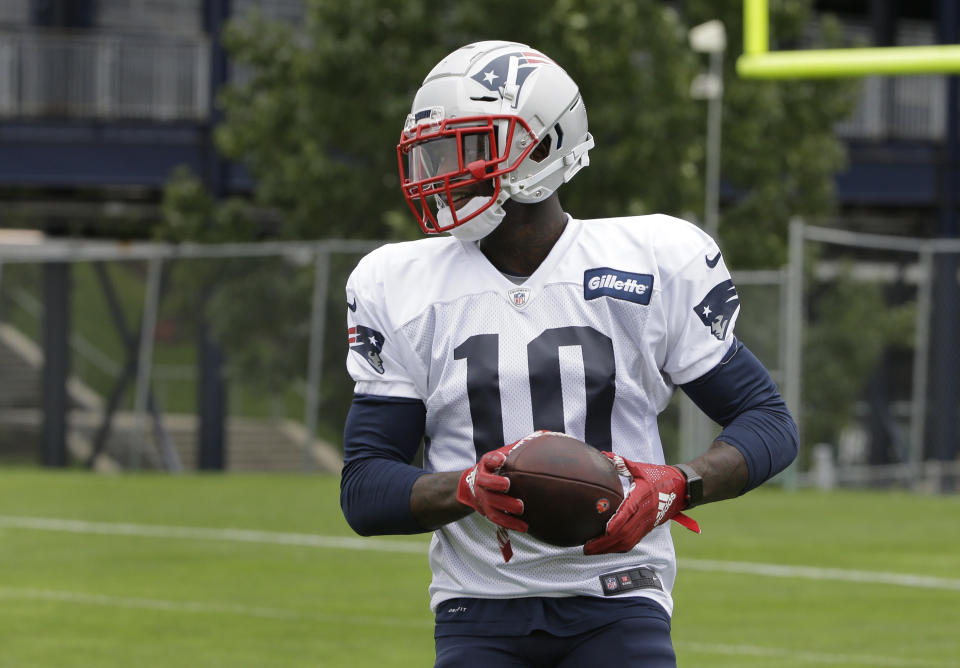 New England Patriots wide receiver Josh Gordon will make his debut for the team on Sunday. (AP)