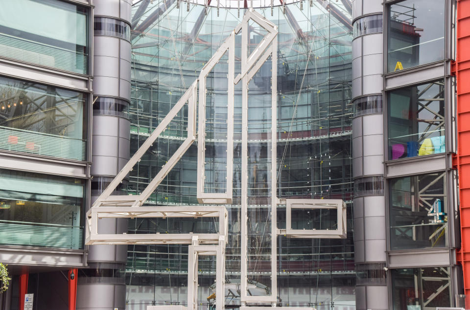 LONDON, UNITED KINGDOM - 2022/04/05: General view of the Channel 4 headquarters on Horseferry Road in central London. The UK Government has announced it will go ahead with its controversial plan to privatize Channel 4. (Photo by Vuk Valcic/SOPA Images/LightRocket via Getty Images)