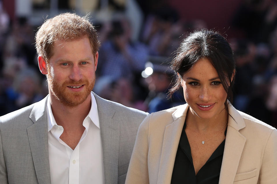 Harry and Meghan are going on on their first royal tour (PA)