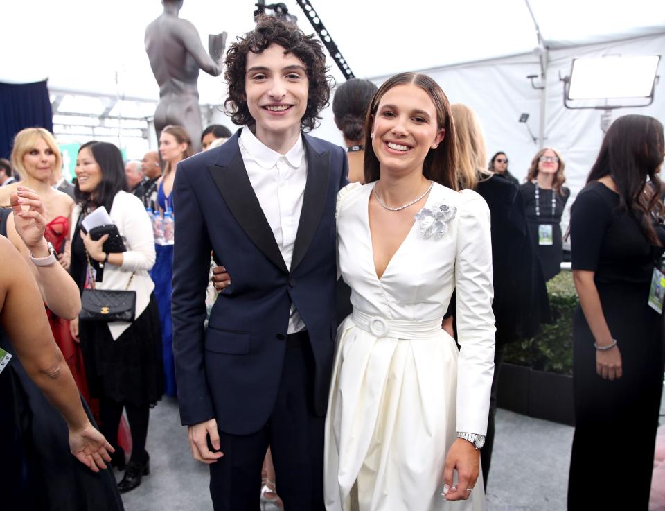 finn wolfhard millie bobby brown