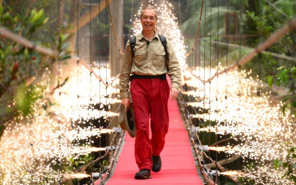 Nigel Farage finishes third in I'm A Celebrity Get Me Out Of Here