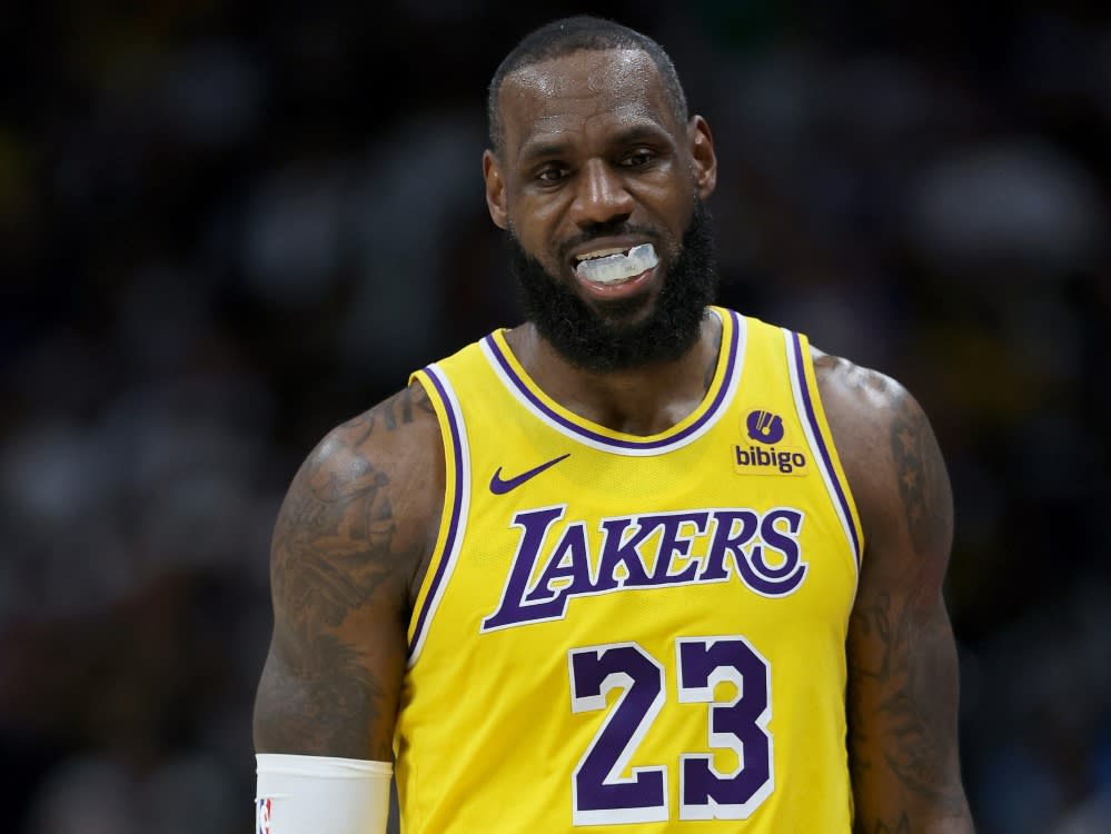 LeBron James und seine Los Angeles Lakers sind raus (MATTHEW STOCKMAN)