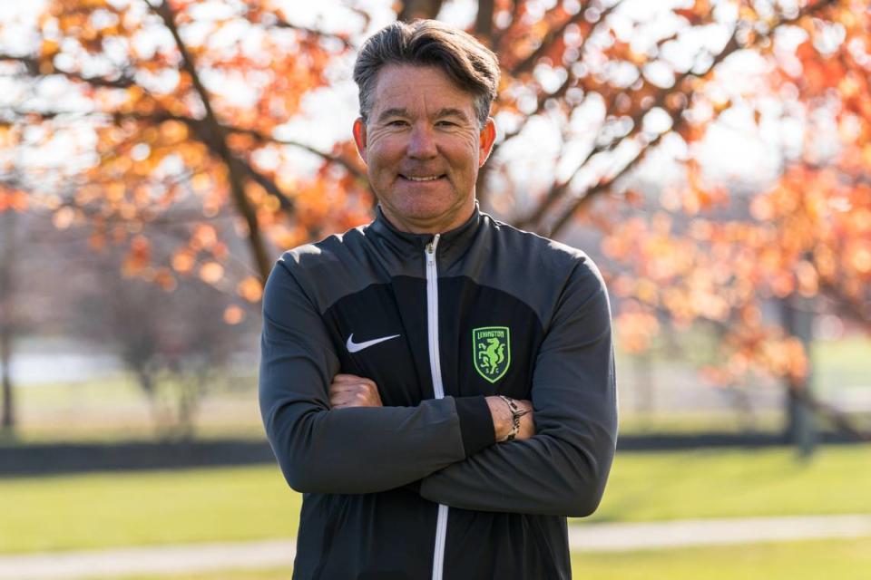 Michael Dickey will be the first head coach of Lexington Sporting Club’s women’s soccer team in the USL Super League. The USL Super League is a new professional women’s soccer league that will start play in August. Lexington Sporting Club