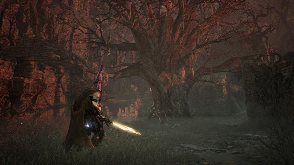 Lords of the Fallen Pumpkin Patch - Village tree