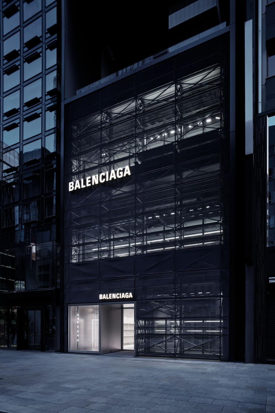 Balenciaga's new Tokyo flagship.