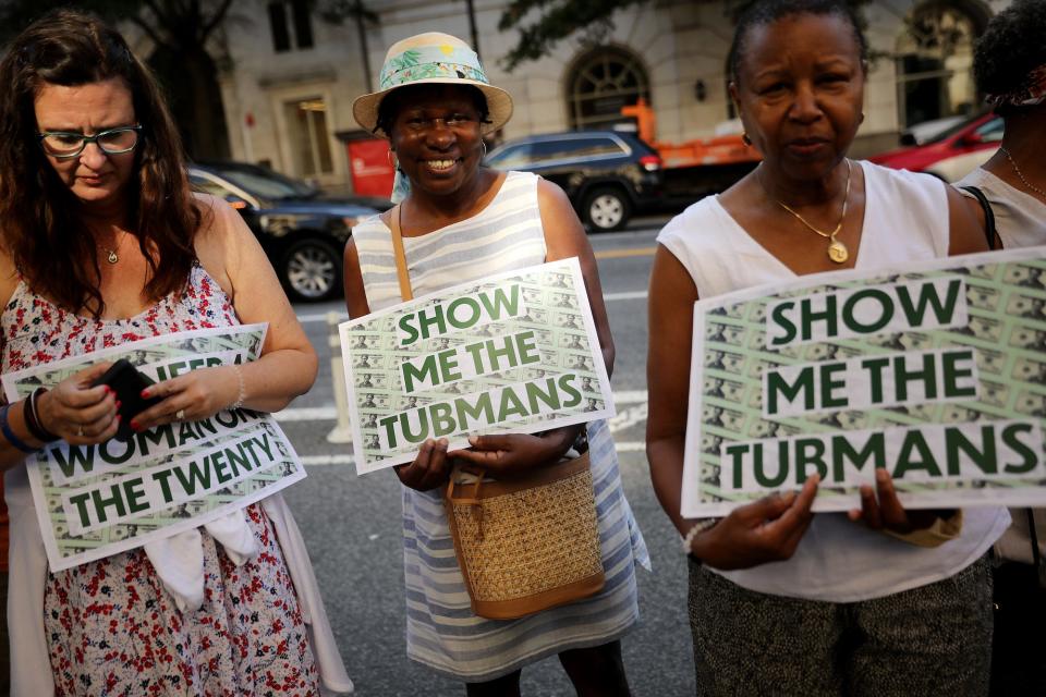 harriet tubman bill activists