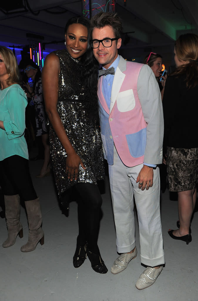 Cynthia Bailey and Brad Goreski