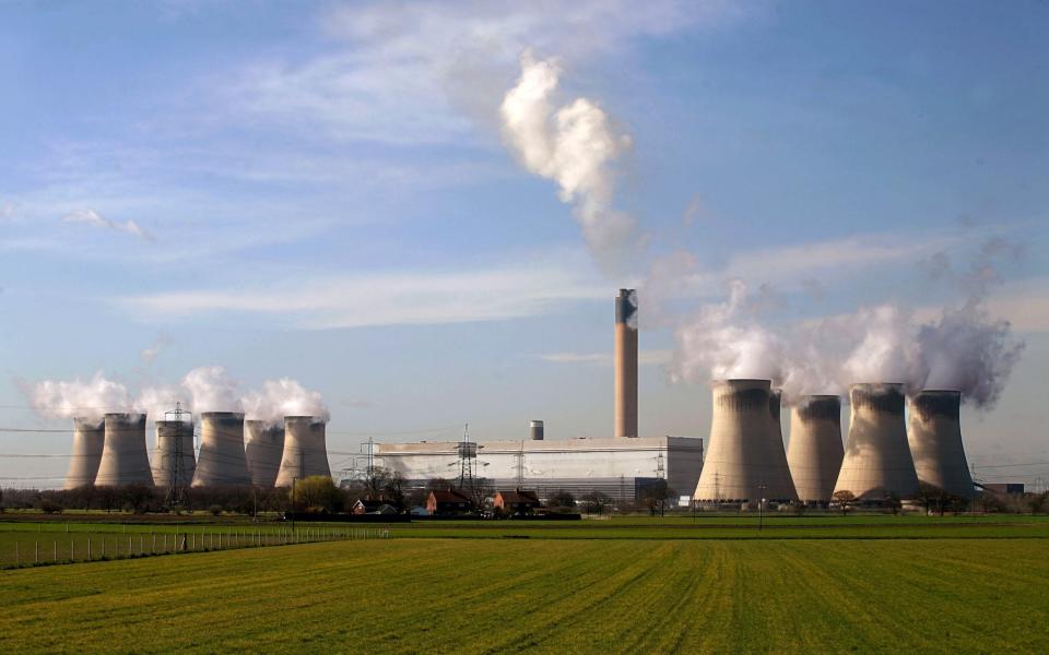 Cooling towers seen at the Drax Power station near Selby in north Yorkshire, U.K. - Graham Barclay/Bloomberg News