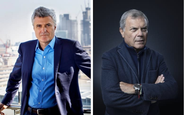 Mark Read, left, has been named as WPP's new chief executive after Sir Martin Sorrell resigned earlier this year