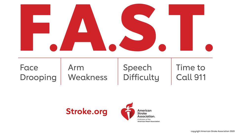 Stroke signs acronym