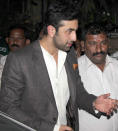 Ranbir Kapoor arrives for the bash