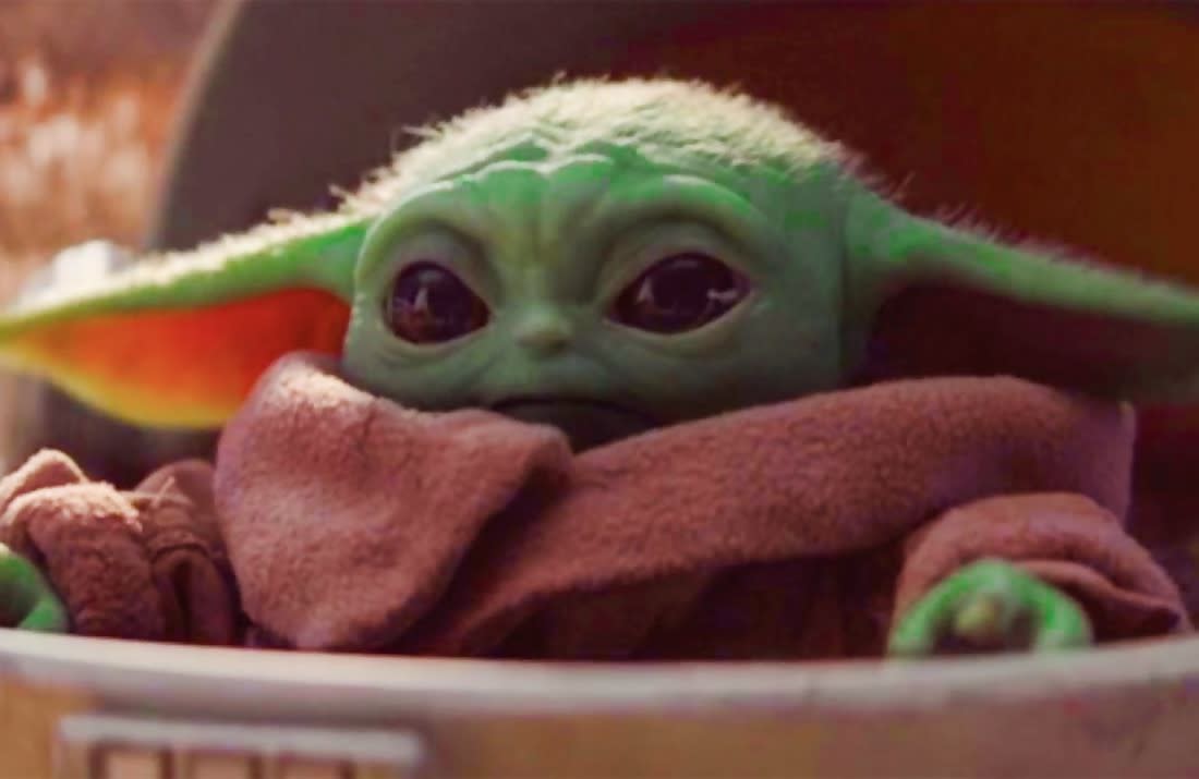 Bébé Yoda, la nouvelle coqueluche du net. © Disney