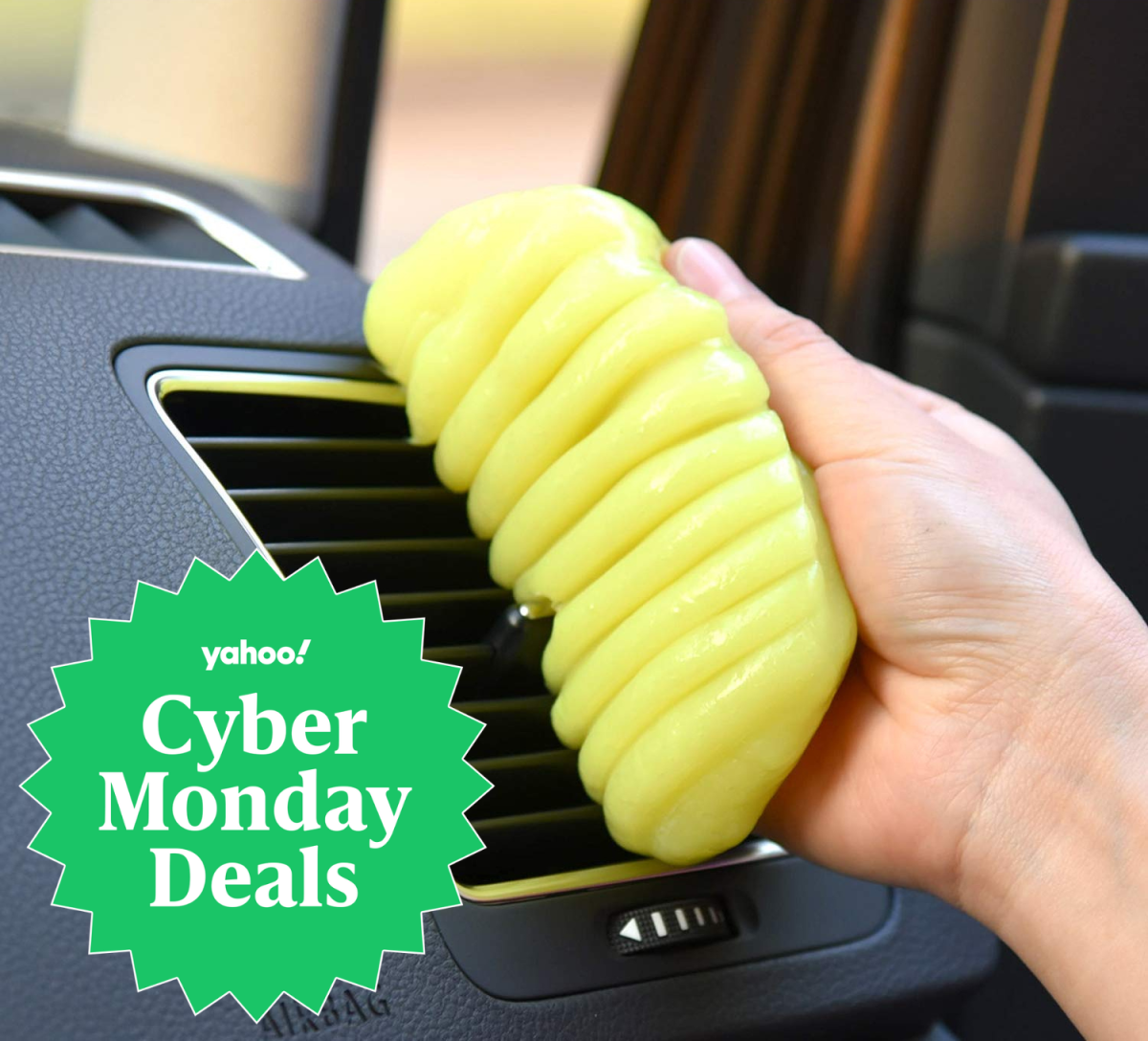 Take my money! This car jelly cleaner quickly removes dust from your v