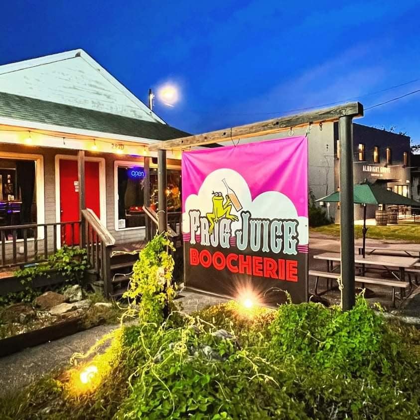 Frog Juice Kombucha owner Frog Greishaw opened a sober bar called The Boocherie on Sutherland Avenue.