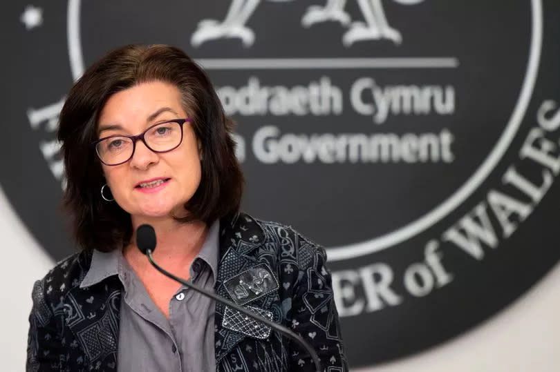 Wales' health minister, Eluned Morgan
