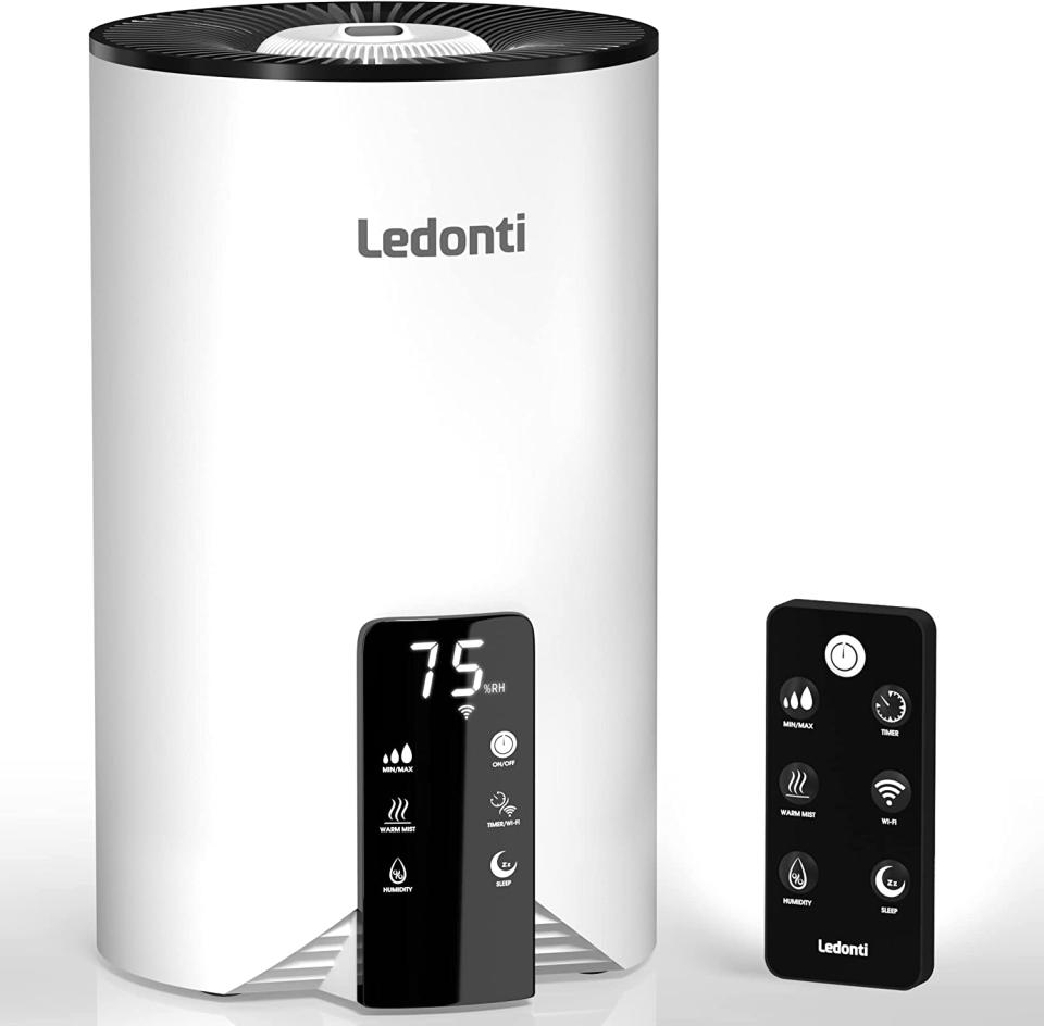 best humidifier for bedroom ledonti