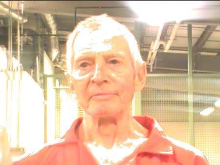 Robert Durst is pictured in this booking photo taken March 14, 2015 and provided by the Orleans Parish Sheriff's Office. REUTERS/Orleans Parish Sheriff's Office/Handout