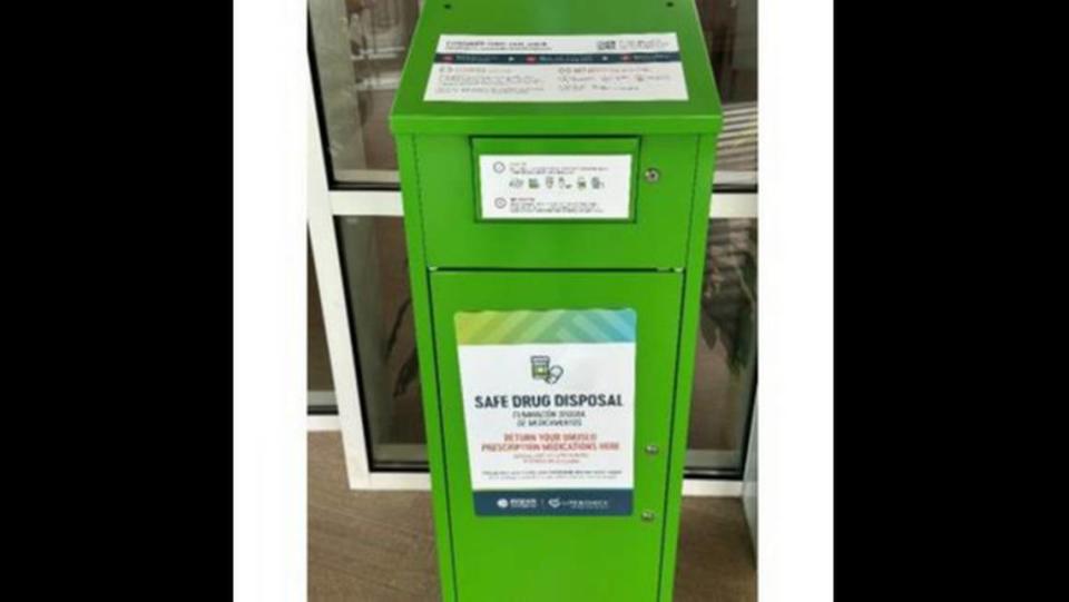 To help protect people in the community from accidental ingestion or overdose of medication, HSHS St. Joseph’s Hospital Highland has placed a safe drug disposal bin just inside of the hospital’s main entrance. The bin can be accessed 24 hours per day and can accept unused or expired prescription and over-the-counter medications.