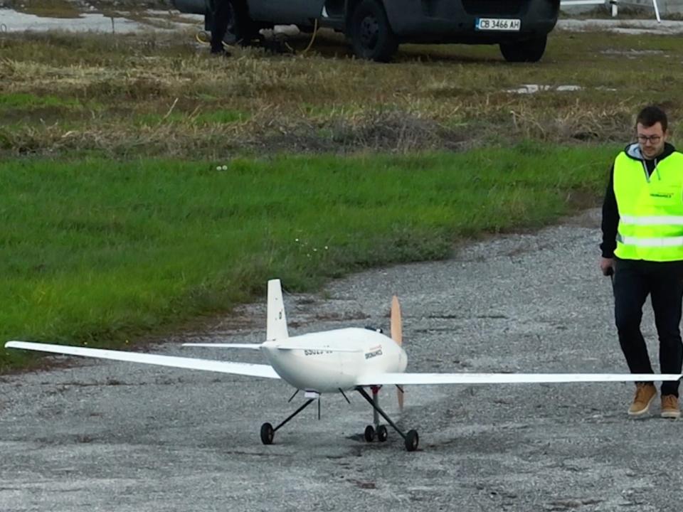 Dronamics' Black Swan aircraft.