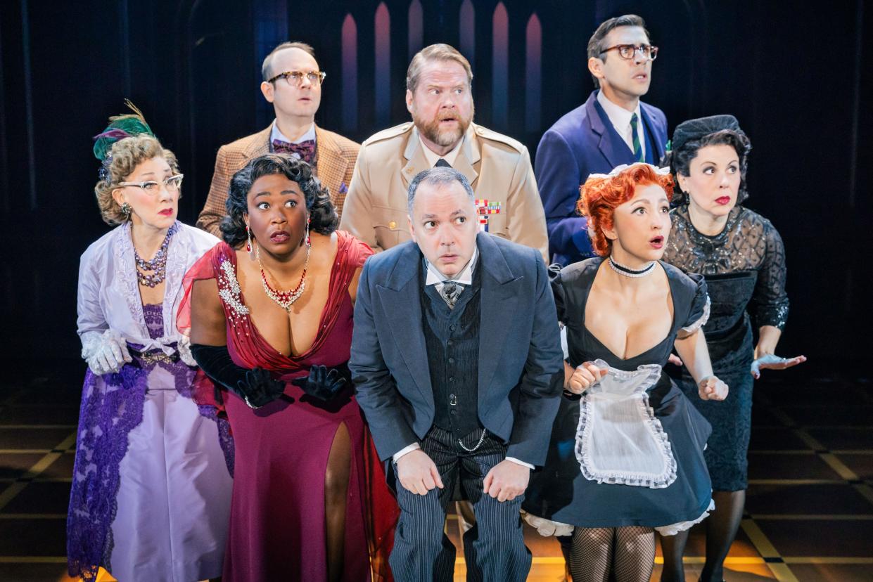 The North American touring company of "Clue" performs March 12-17 at Milwaukee's Marcus Performing Arts Center.