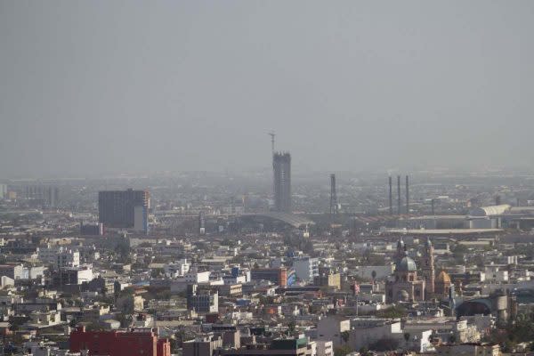 contaminación del aire en la zona metropolitana de monterrey
