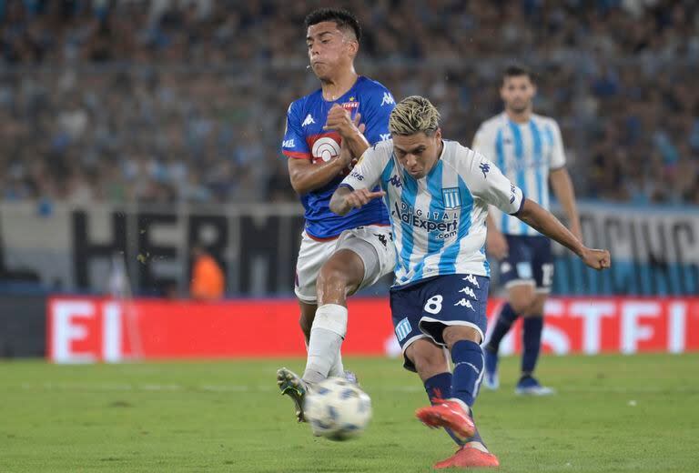 Juan Fernando Quintero aseguró la amplia victoria de Racing sobre Tigre por la Copa de la Liga Profesional; el colombiano fue la figura en Avellaneda.