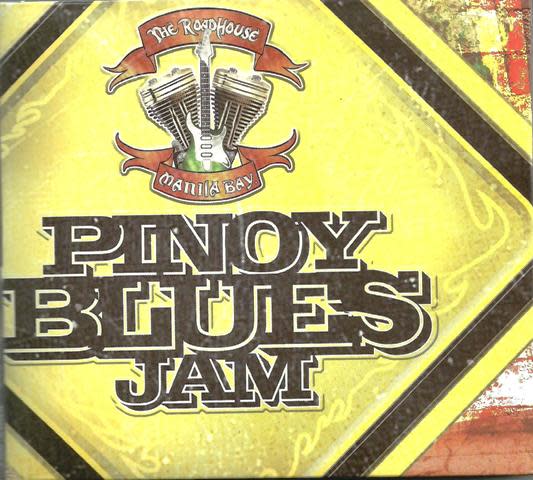 The cover of a new album with 18 tracks from 7 Pinoy blues artists