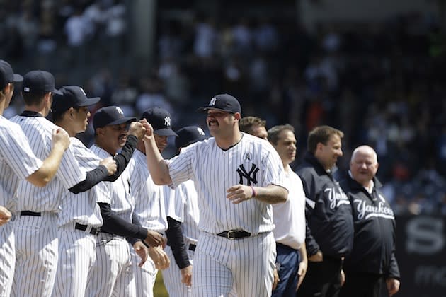 You can't unsee Joba Chamberlain's spring training mustache