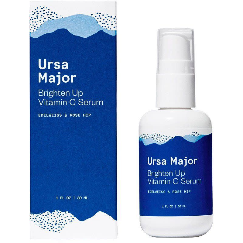 <p><strong>Ursa Major</strong></p><p><strong>$54.00</strong></p><p><a href="https://go.redirectingat.com?id=74968X1596630&url=https%3A%2F%2Fcredobeauty.com%2Fproducts%2Fursa-major-brighten-up-vitamin-c-serum&sref=https%3A%2F%2Fwww.elle.com%2Fbeauty%2Fg38002733%2Fcredo-beauty-sale-best-products-2021%2F" rel="nofollow noopener" target="_blank" data-ylk="slk:Shop Now;elm:context_link;itc:0" class="link ">Shop Now</a></p><p>If you're on the hunt for a top of the line vitamin C serum, this one combats dullness and hyperpigmentation like nobody's business.</p>