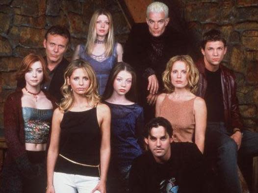 The original cast of Buffy the Vampire Slayer