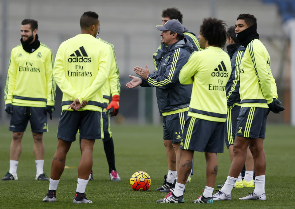 Real Madrid players simply downed tools and refused to play for Rafa
