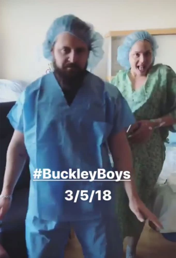 AJ Buckley's Instagram Story