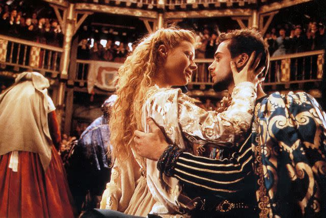 <p>Mary Evans/MIRAMAX FILMS / UNIVERSAL PICTURES/Ronald Grant/Everett </p> Gwyneth Paltrow and Joseph Fiennes in 'Shakespeare in Love'