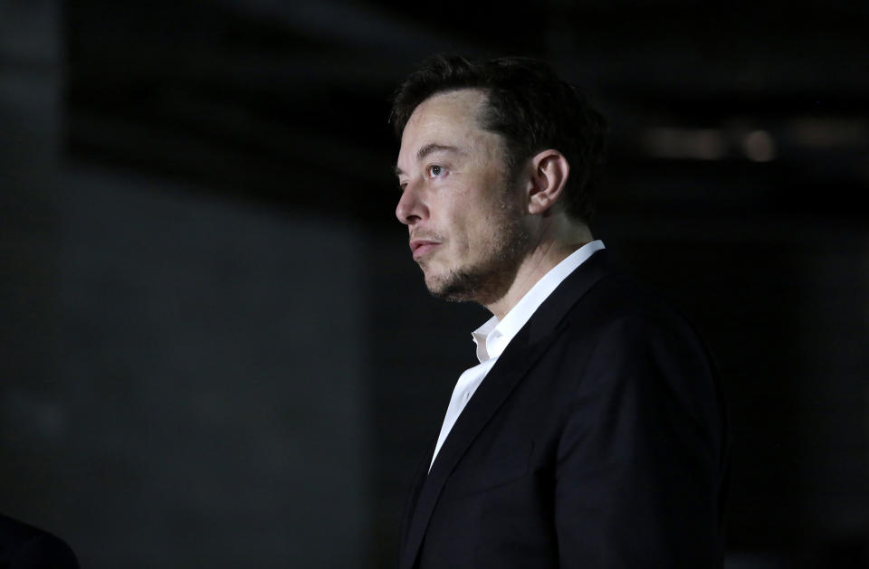 Image: Elon Musk (Joshua Lott / Getty Images file)